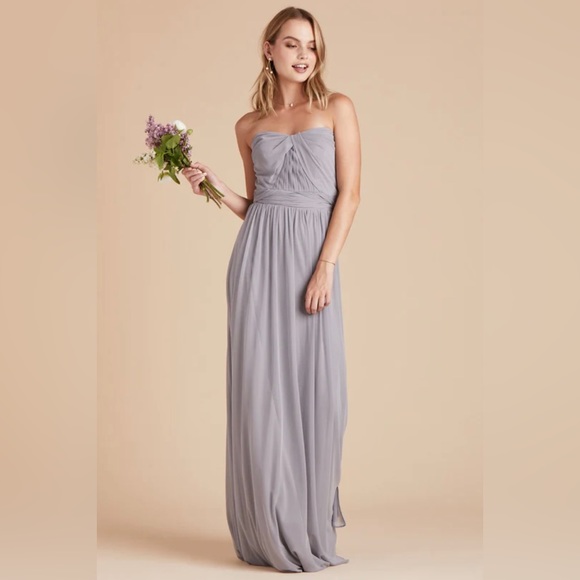 NWT Birdy Grey Chicky Convertible Dress. Silver Mesh. Medium - unaltered - Picture 4 of 10